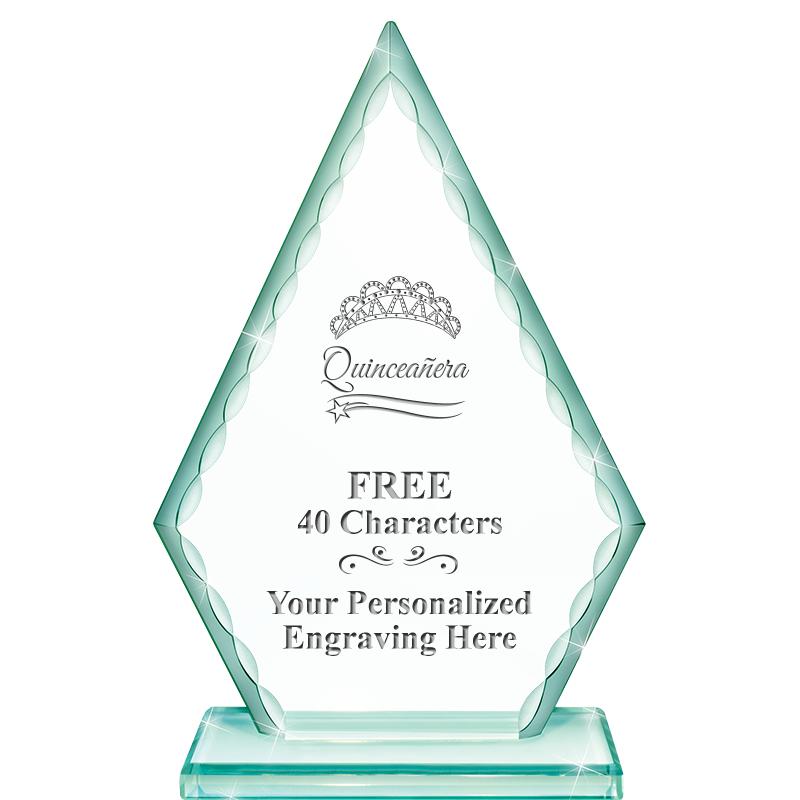 7" GREENWICH ARROWHEAD CRYSTAL