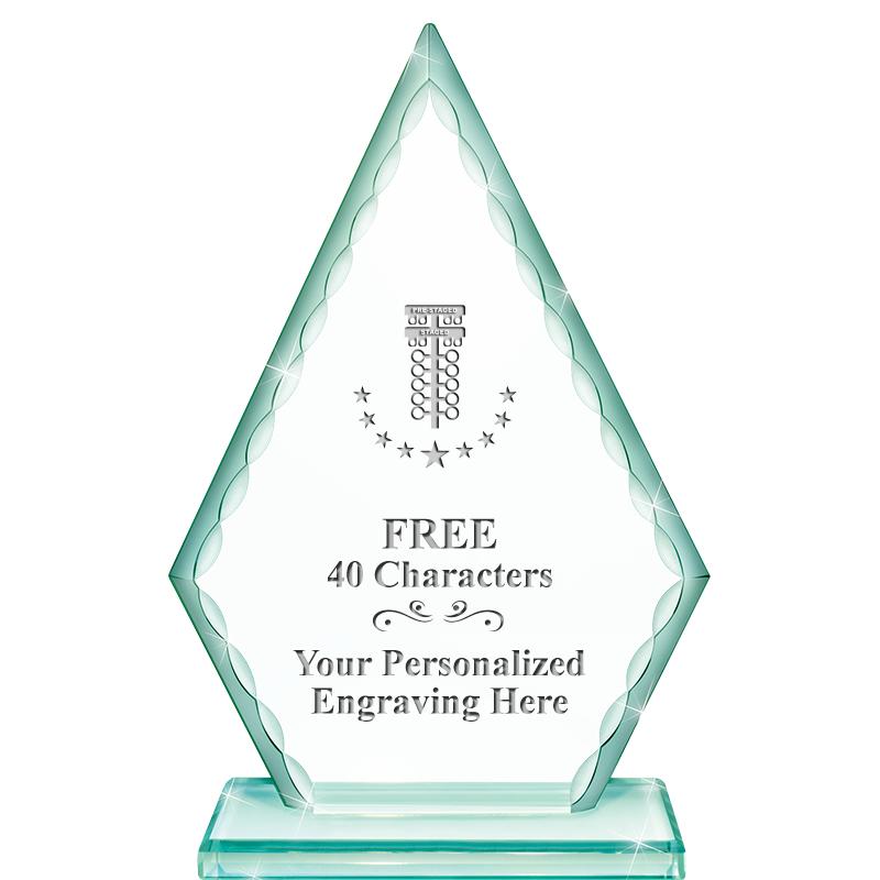 7" GREENWICH ARROWHEAD CRYSTAL