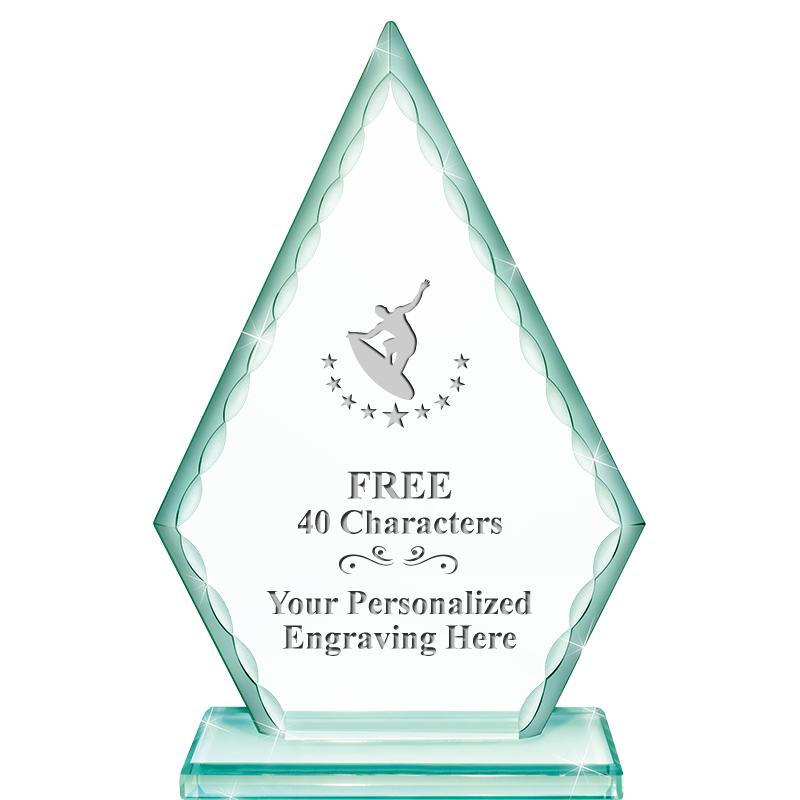 7" GREENWICH ARROWHEAD CRYSTAL