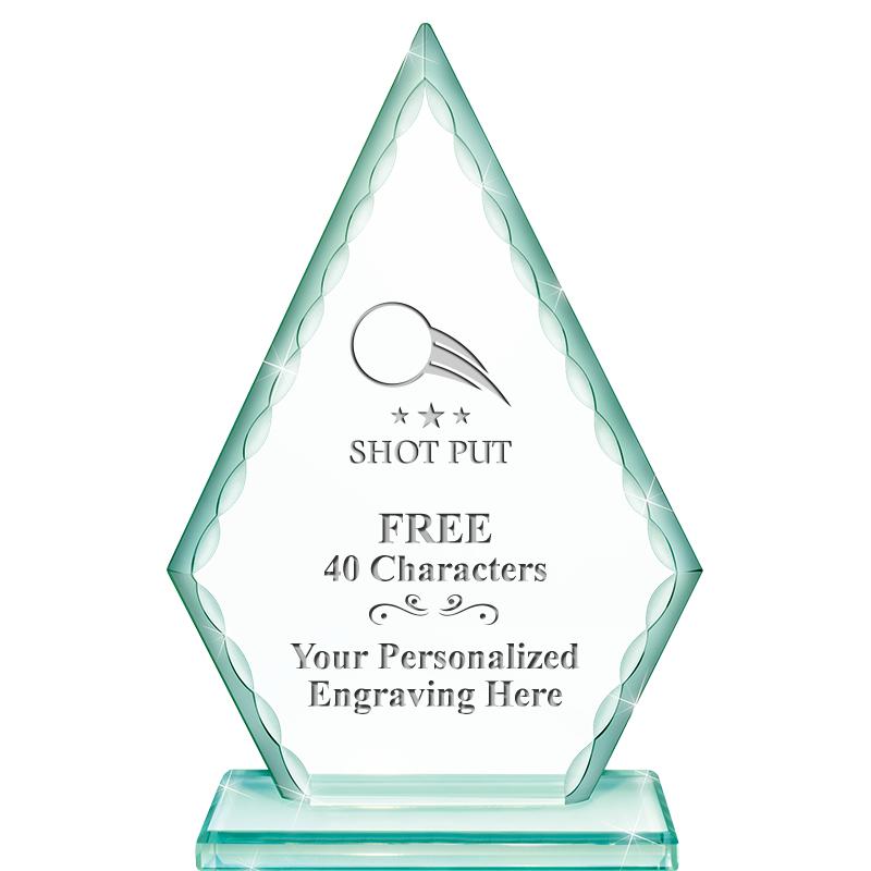 7" GREENWICH ARROWHEAD CRYSTAL