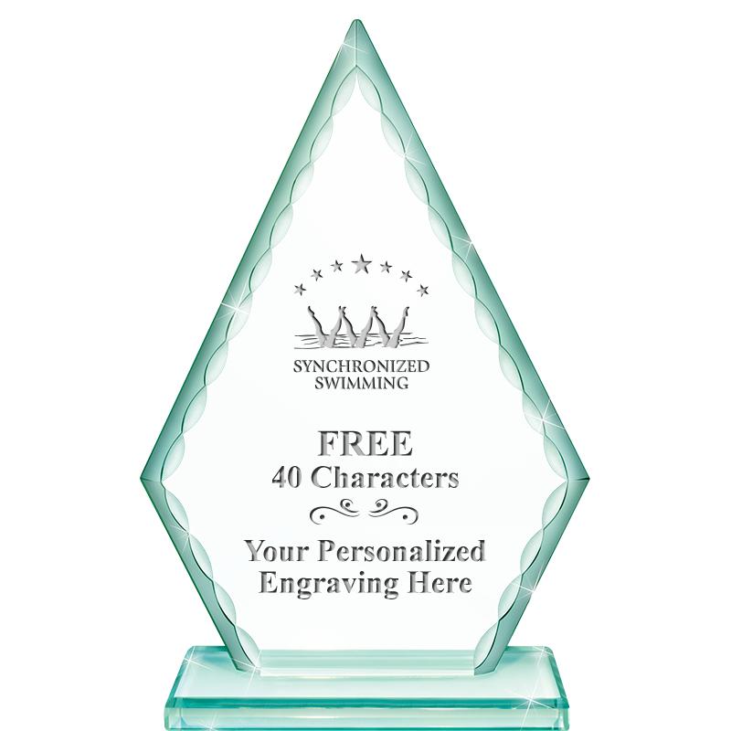 7" GREENWICH ARROWHEAD CRYSTAL