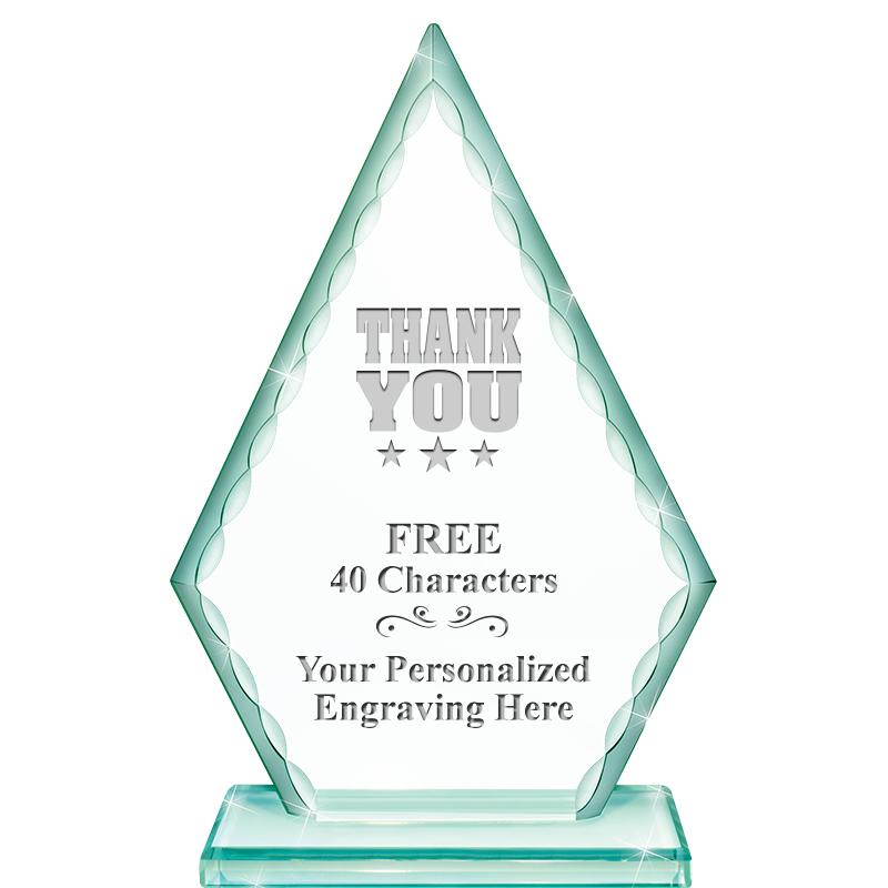 7" GREENWICH ARROWHEAD CRYSTAL