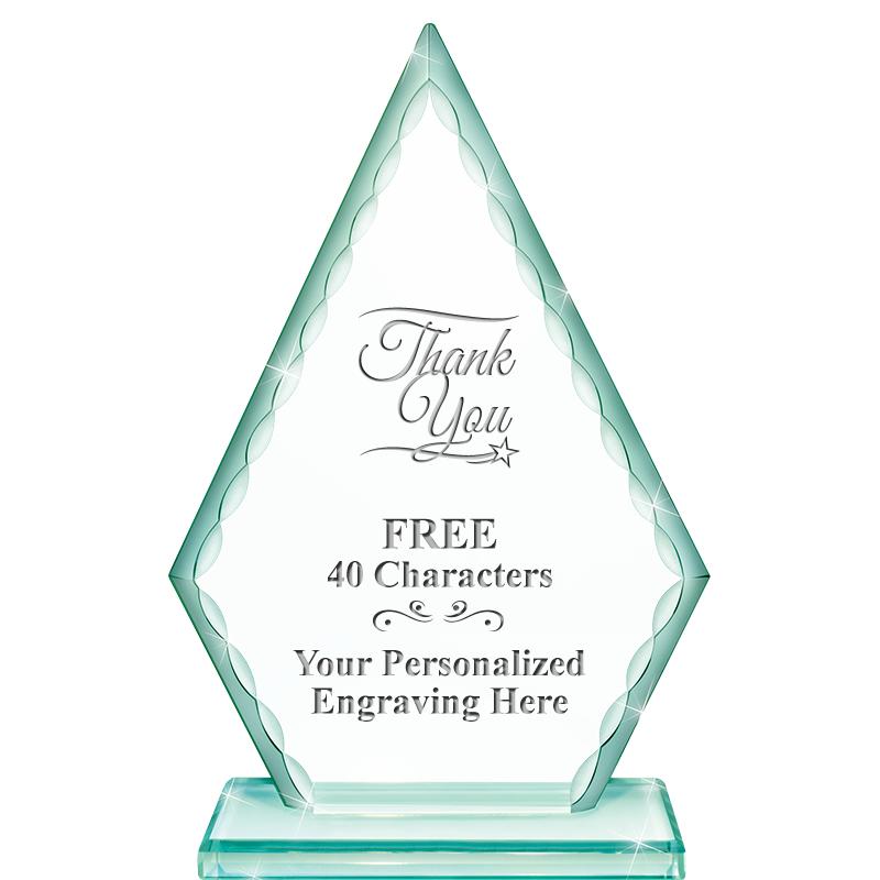 7" GREENWICH ARROWHEAD CRYSTAL