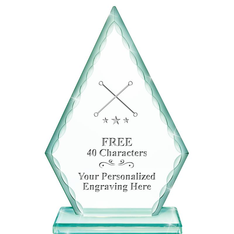 7" GREENWICH ARROWHEAD CRYSTAL