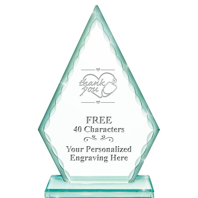 7" GREENWICH ARROWHEAD CRYSTAL