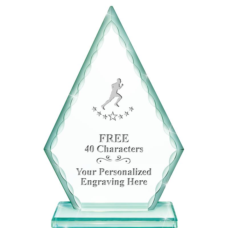 7" GREENWICH ARROWHEAD CRYSTAL