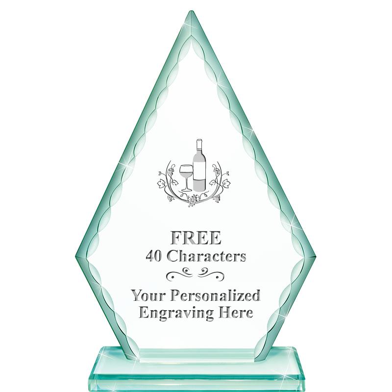 7" GREENWICH ARROWHEAD CRYSTAL