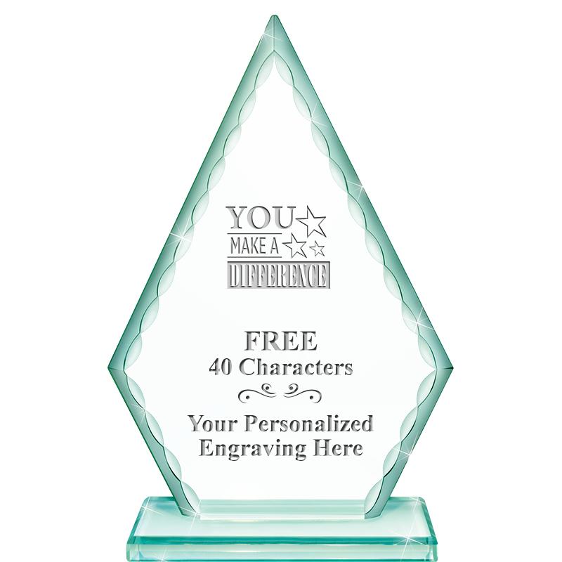 7" GREENWICH ARROWHEAD CRYSTAL