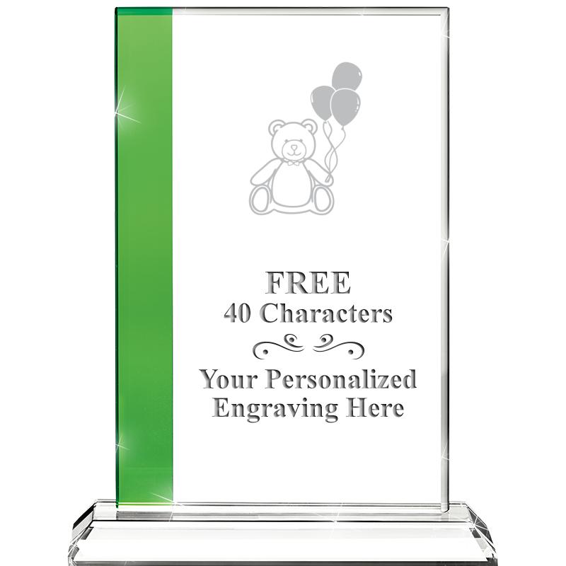 7" EMERALD FLORENCE CRYSTAL