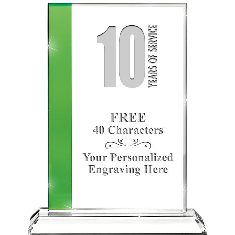 7" EMERALD FLORENCE CRYSTAL