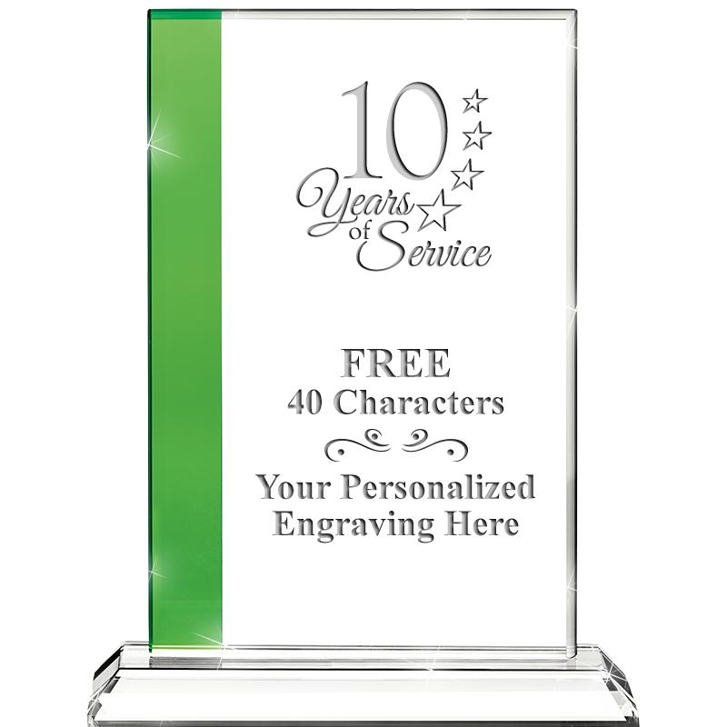 7" EMERALD FLORENCE CRYSTAL