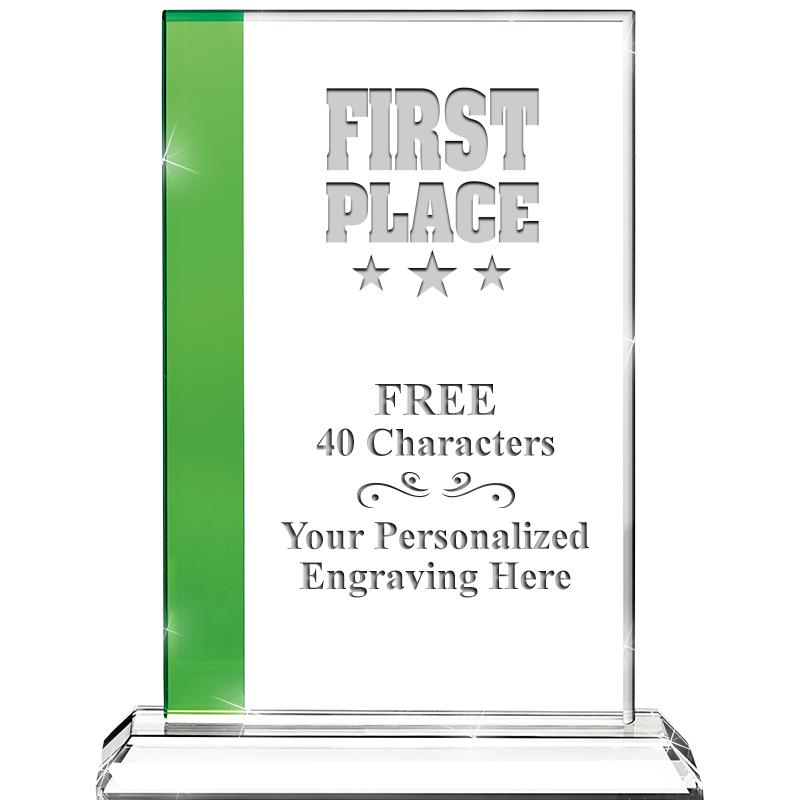 7" EMERALD FLORENCE CRYSTAL