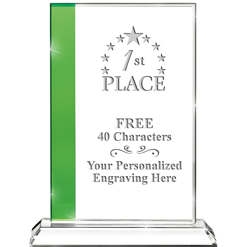 7" EMERALD FLORENCE CRYSTAL