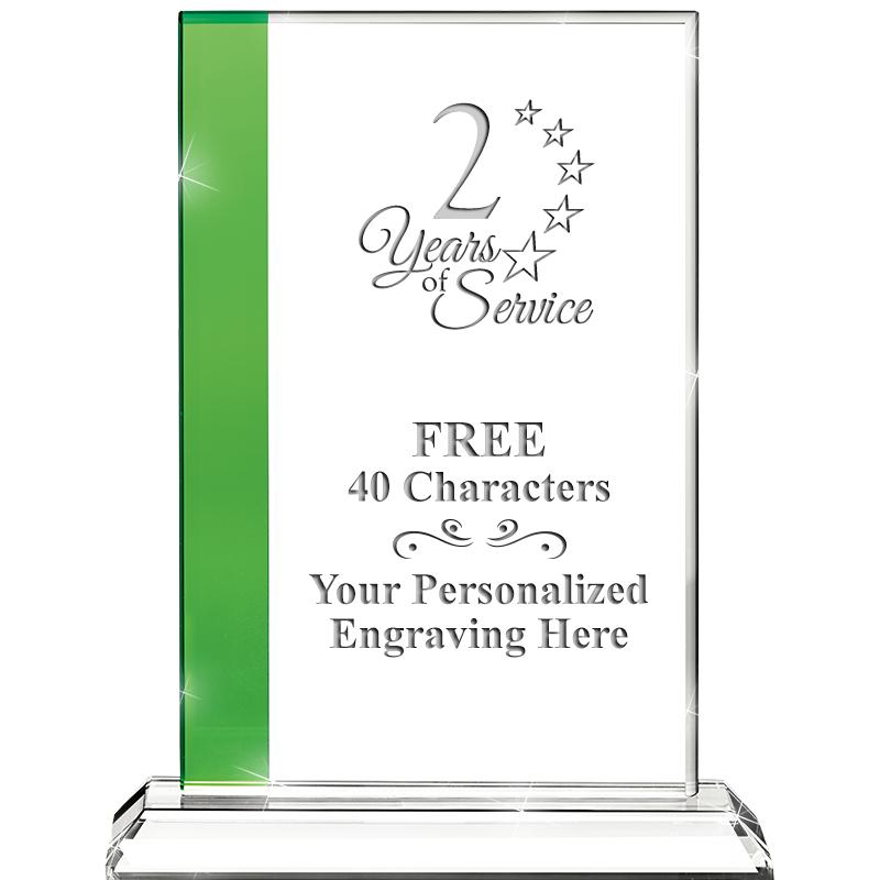 7" EMERALD FLORENCE CRYSTAL