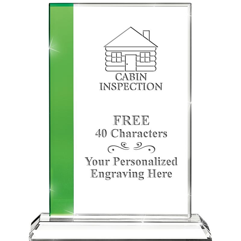 7" EMERALD FLORENCE CRYSTAL