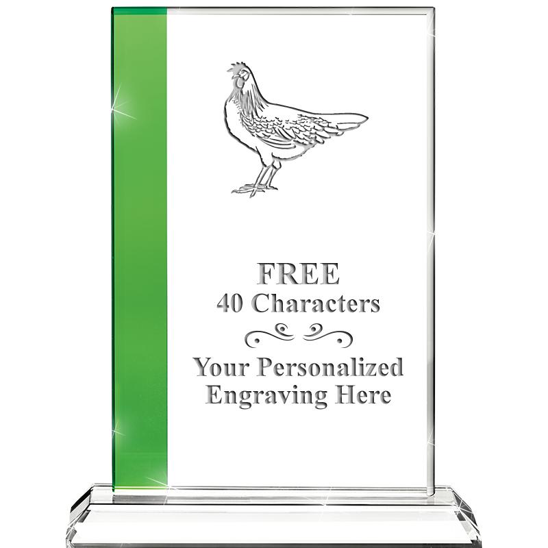 7" EMERALD FLORENCE CRYSTAL