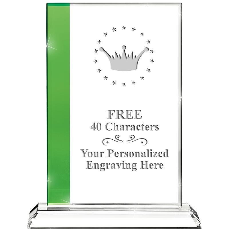 7" EMERALD FLORENCE CRYSTAL