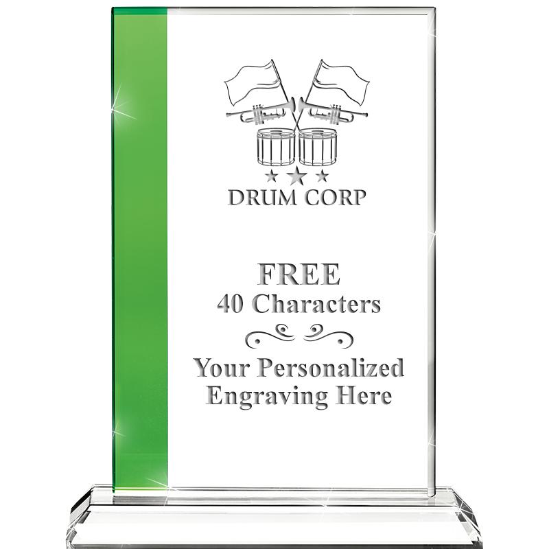 7" EMERALD FLORENCE CRYSTAL