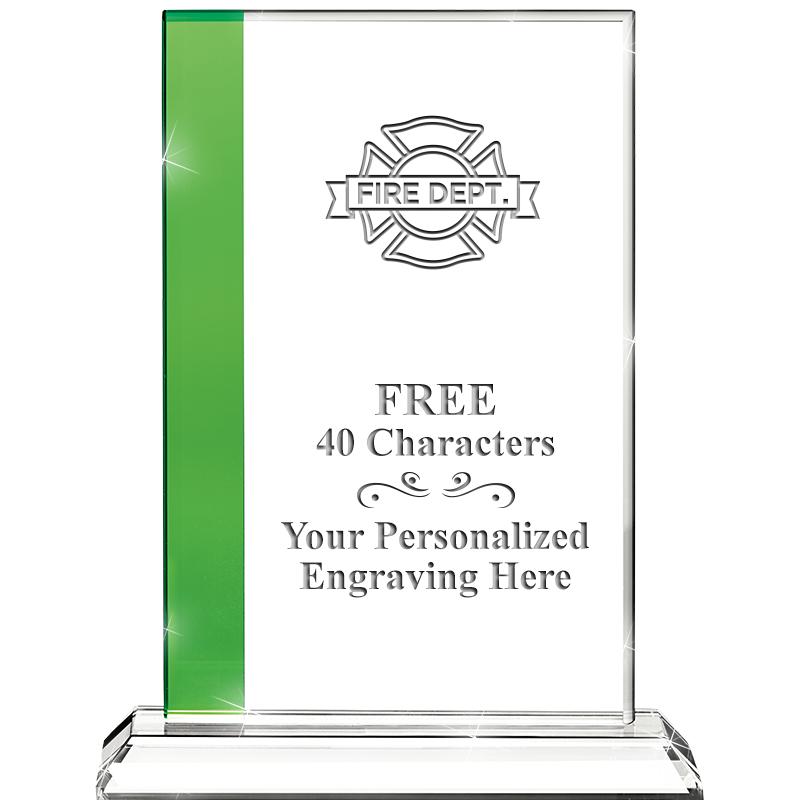 7" EMERALD FLORENCE CRYSTAL