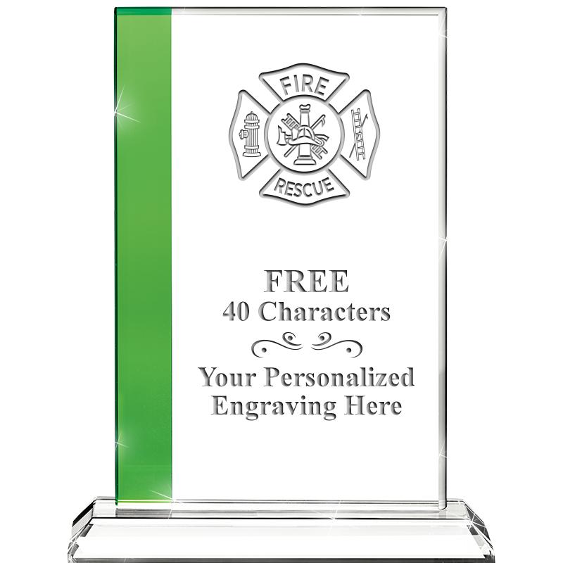 7" EMERALD FLORENCE CRYSTAL