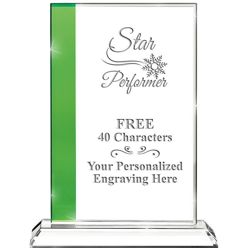 7" EMERALD FLORENCE CRYSTAL