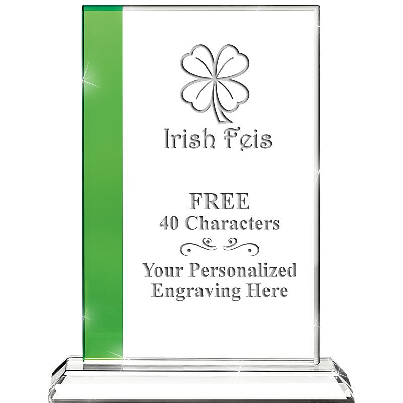 7" EMERALD FLORENCE CRYSTAL