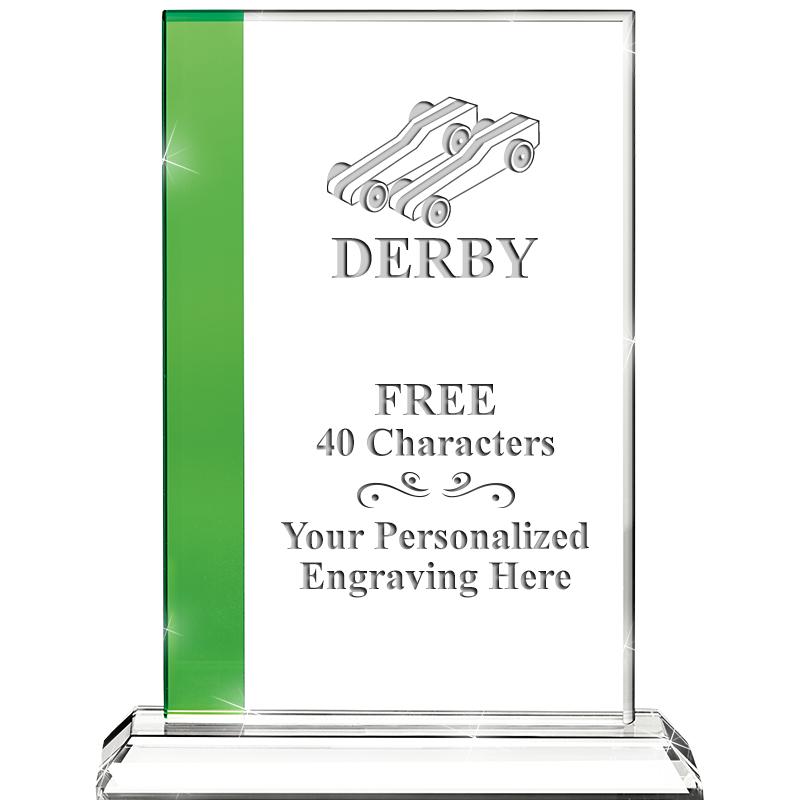 7" EMERALD FLORENCE CRYSTAL