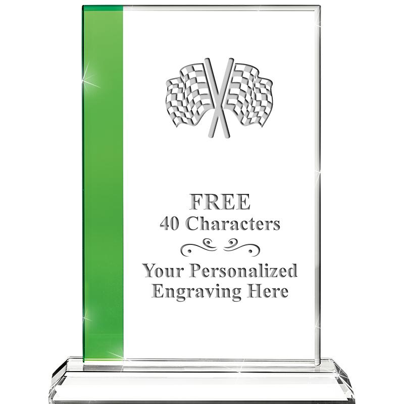 7" EMERALD FLORENCE CRYSTAL