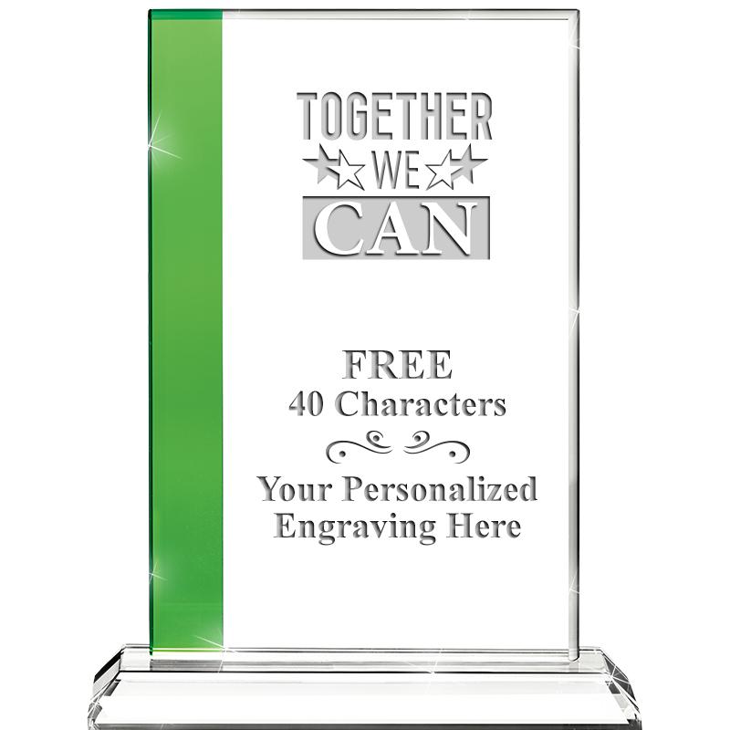 7" EMERALD FLORENCE CRYSTAL