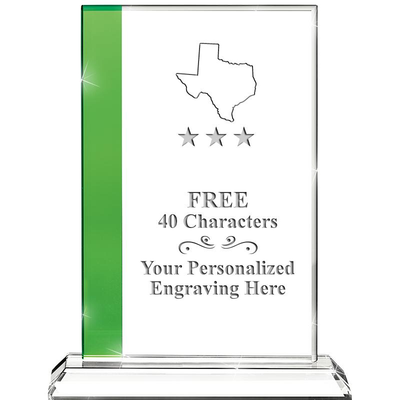 7" EMERALD FLORENCE CRYSTAL