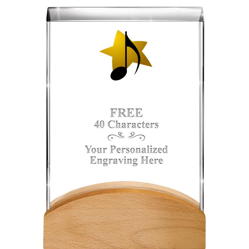 8"HARMONY CURV CRYSTAL WD BASE