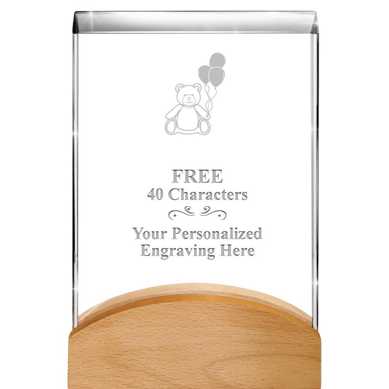 8"HARMONY CURV CRYSTAL WD BASE