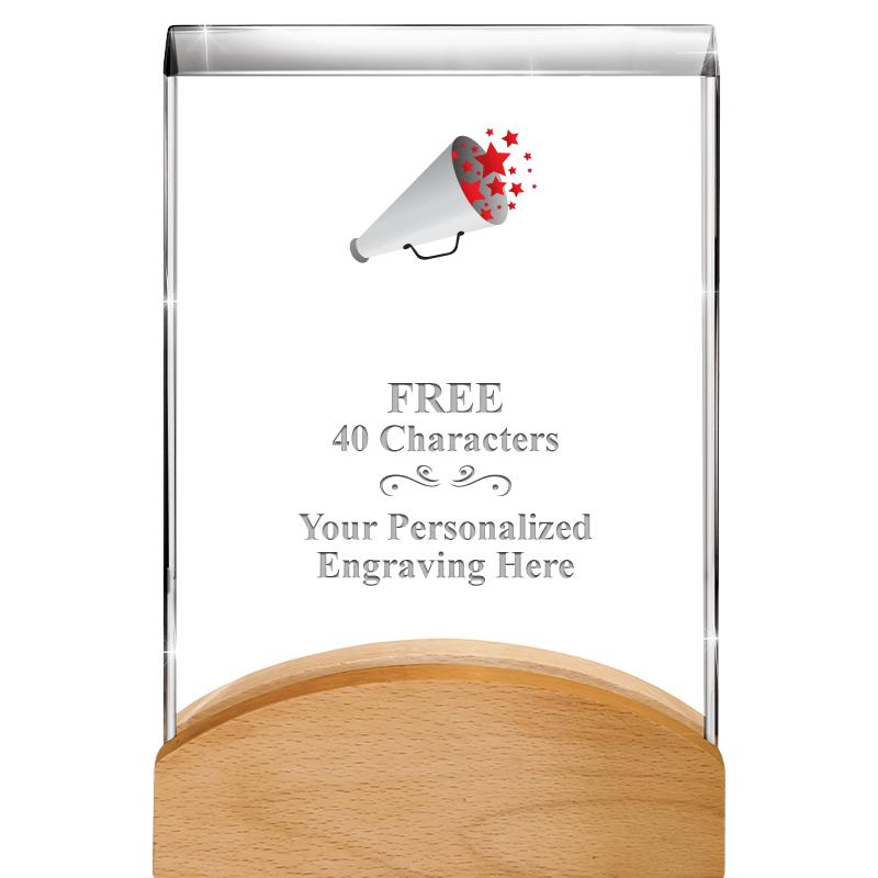 8"HARMONY CURV CRYSTAL WD BASE