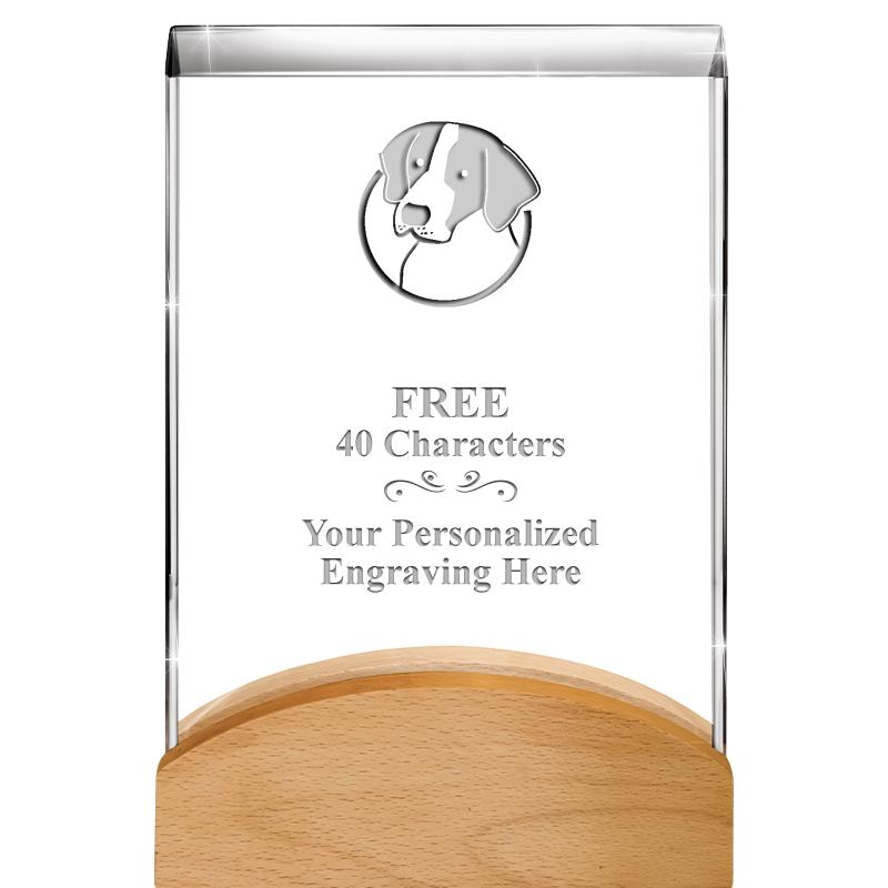 8"HARMONY CURV CRYSTAL WD BASE