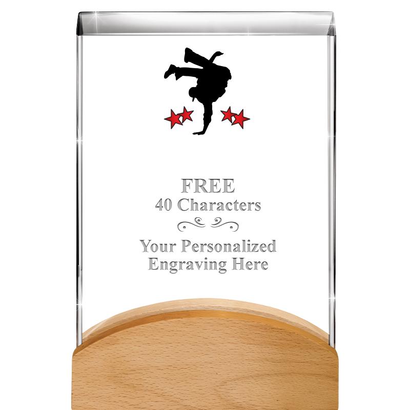 8"HARMONY CURV CRYSTAL WD BASE