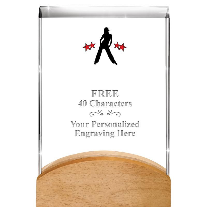 8"HARMONY CURV CRYSTAL WD BASE