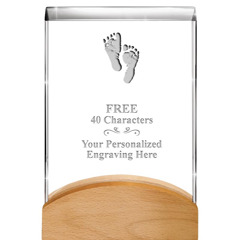 8"HARMONY CURV CRYSTAL WD BASE