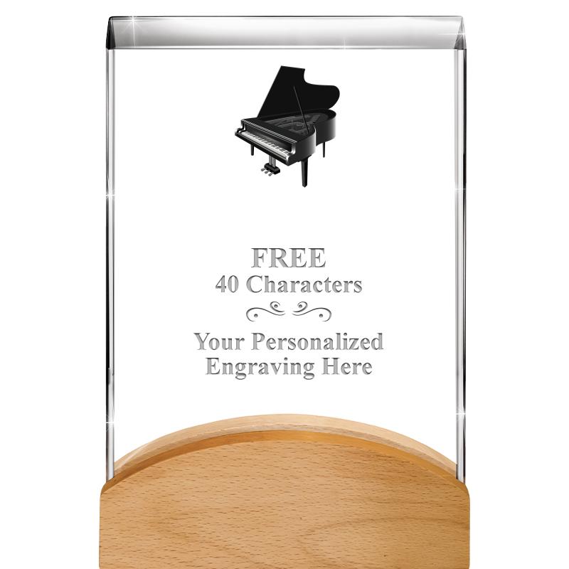 8"HARMONY CURV CRYSTAL WD BASE