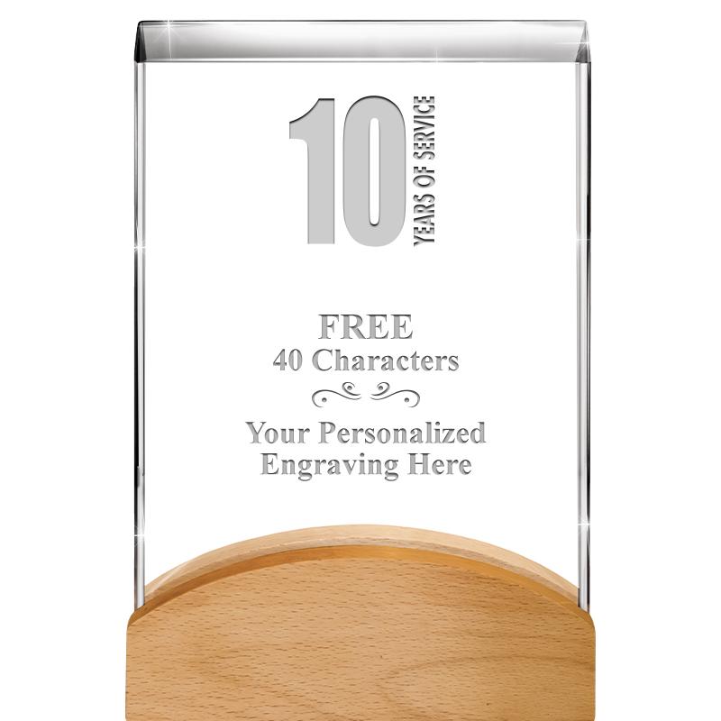 8"HARMONY CURV CRYSTAL WD BASE