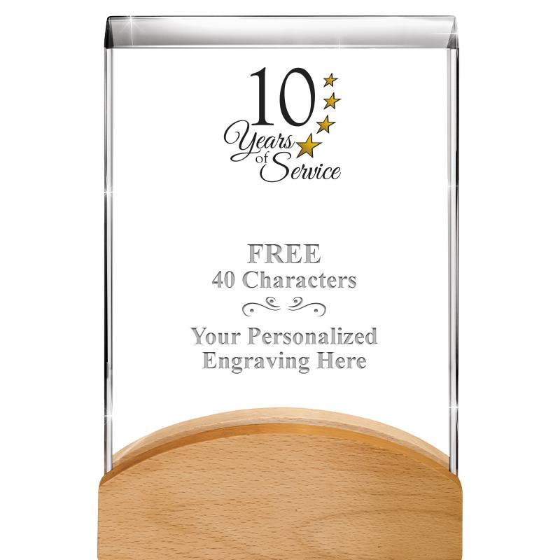 8"HARMONY CURV CRYSTAL WD BASE