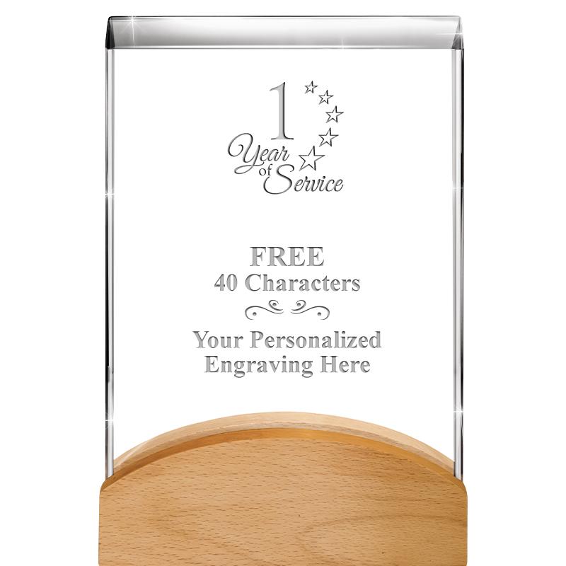 8"HARMONY CURV CRYSTAL WD BASE