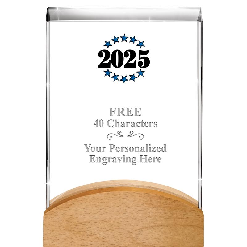 8"HARMONY CURV CRYSTAL WD BASE