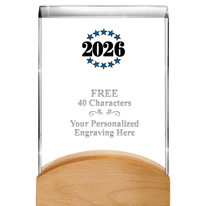 8"HARMONY CURV CRYSTAL WD BASE