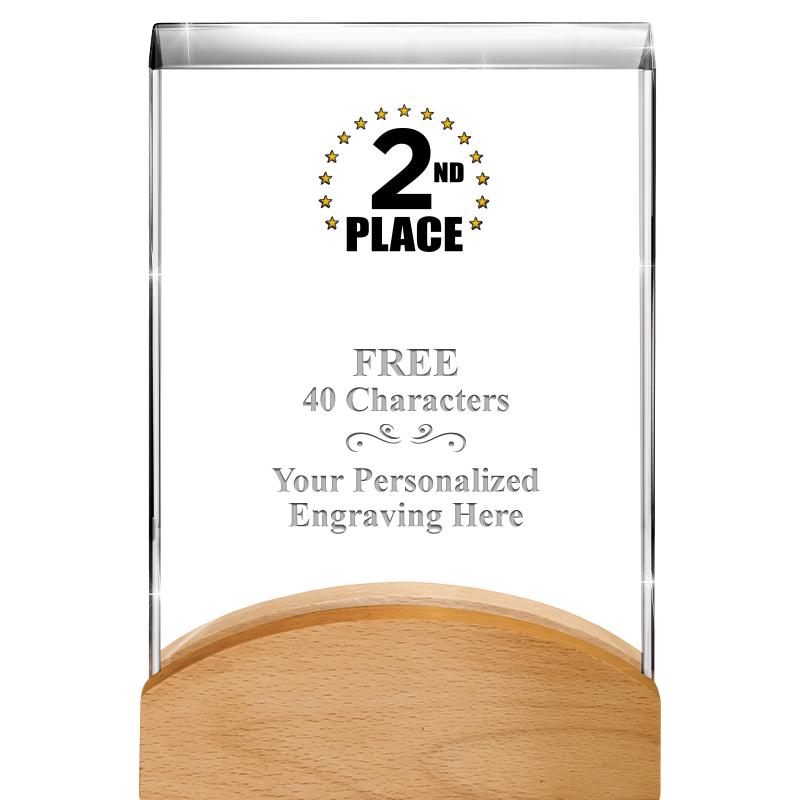 8"HARMONY CURV CRYSTAL WD BASE