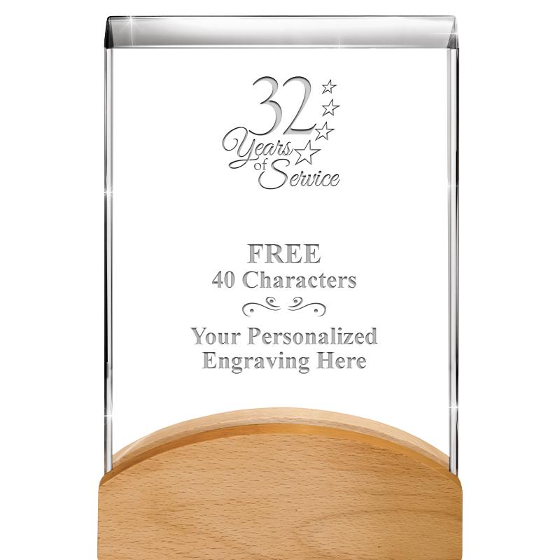 8"HARMONY CURV CRYSTAL WD BASE