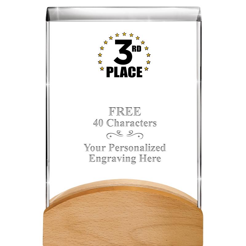 8"HARMONY CURV CRYSTAL WD BASE