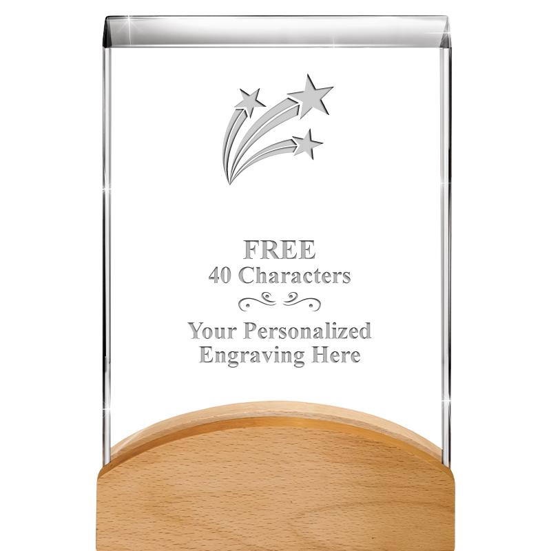 8"HARMONY CURV CRYSTAL WD BASE