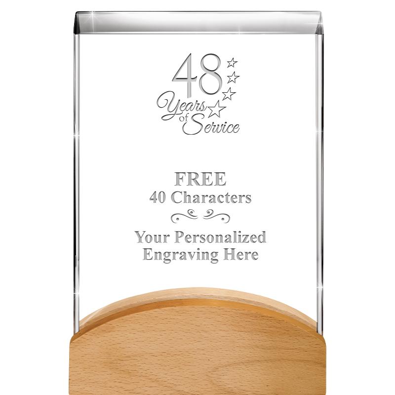 8"HARMONY CURV CRYSTAL WD BASE