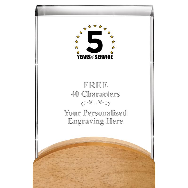 8"HARMONY CURV CRYSTAL WD BASE