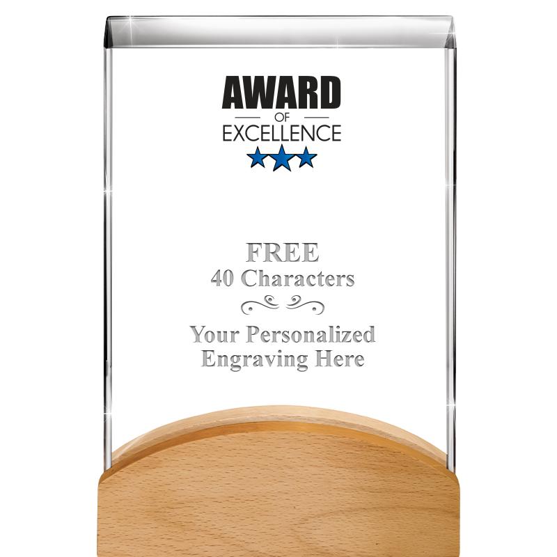 8"HARMONY CURV CRYSTAL WD BASE